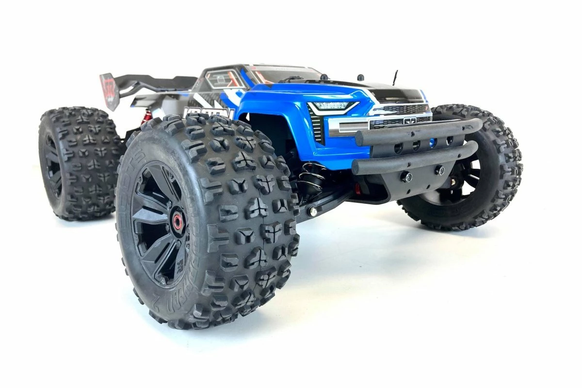 00032 | T-Bone Racing Black ARRMA Outcast, Notorious & Kraton 6S Front V4 XV4 Bumper