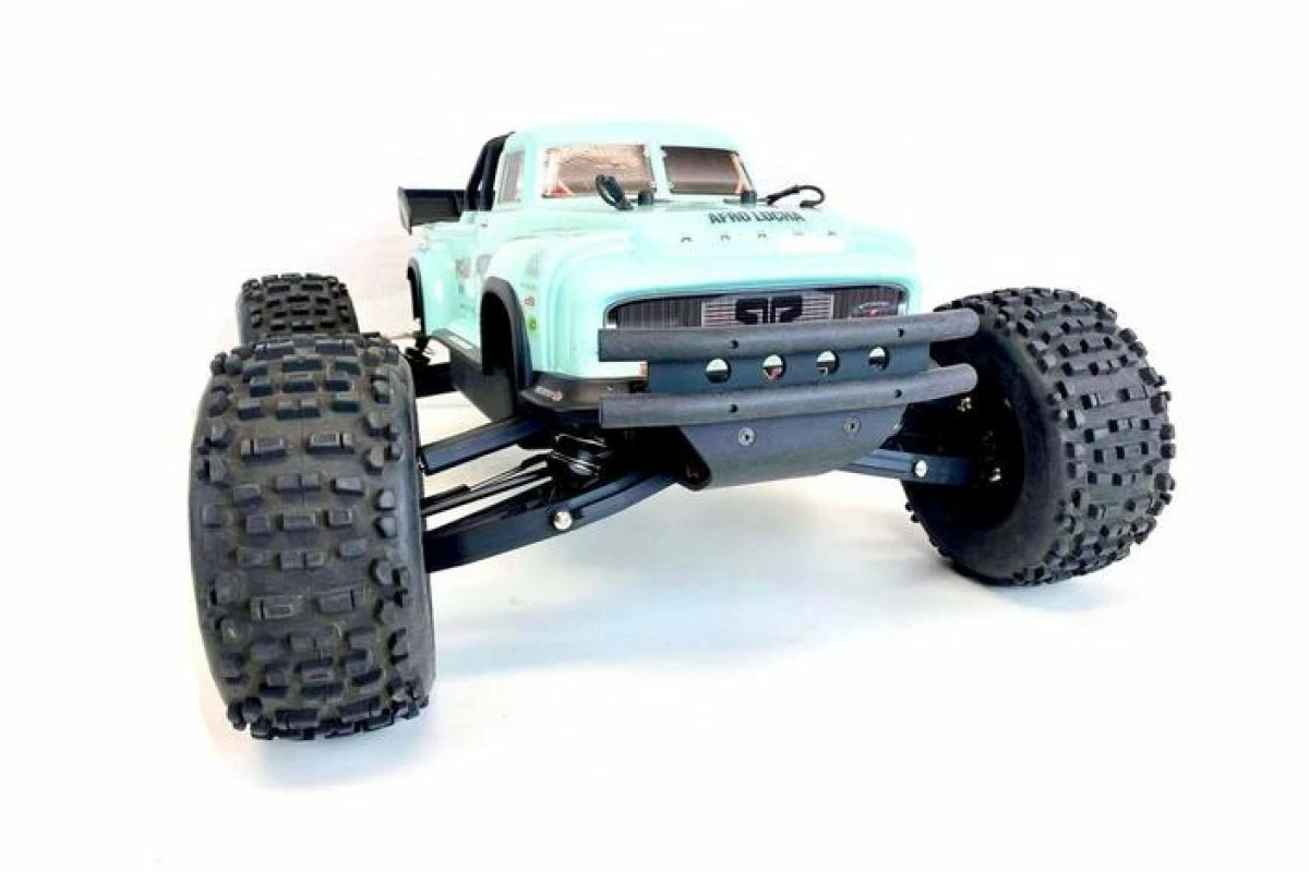 00032 | T-Bone Racing Black ARRMA Outcast, Notorious & Kraton 6S Front V4 XV4 Bumper - Image 2