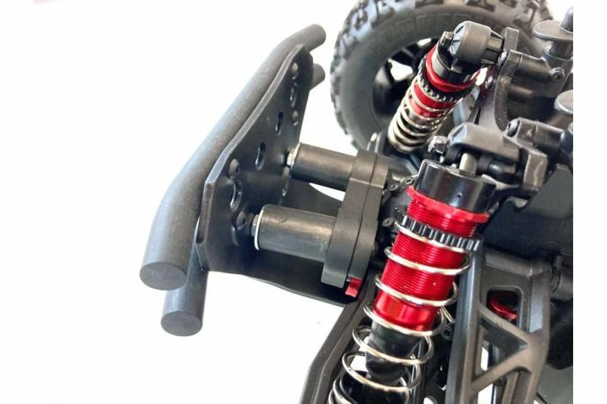 00032 | T-Bone Racing Black ARRMA Outcast, Notorious & Kraton 6S Front V4 XV4 Bumper - Image 6