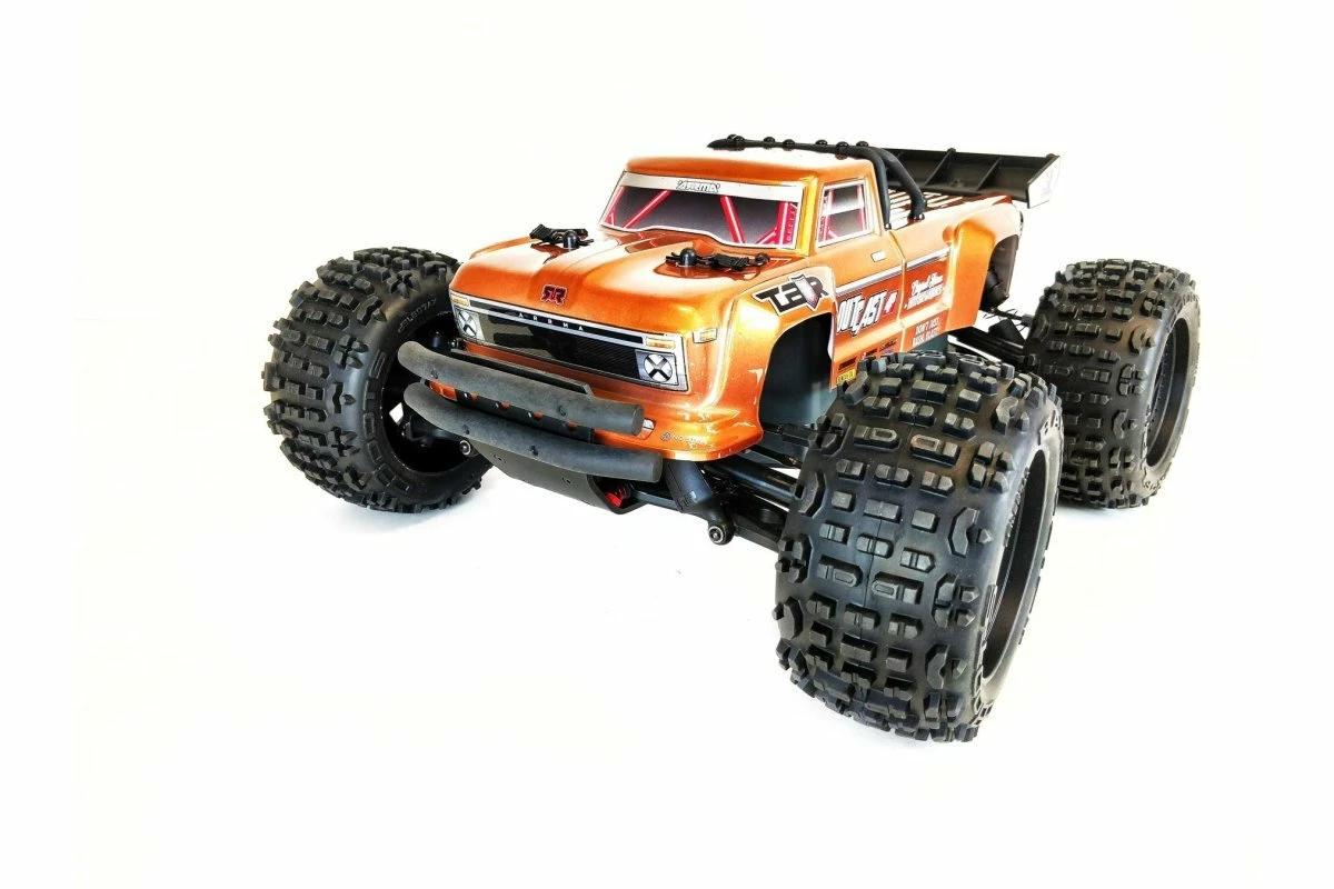 10113 | T-Bone Racing Black ARRMA Outcast Front XV4 Bumper