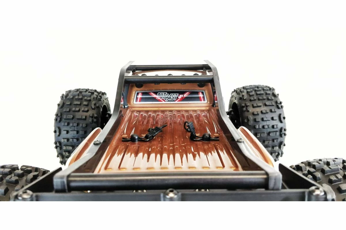 10118 | T-Bone Racing Black ARRMA Outcast 4S R1 EXO External Roll Cage - Image 3