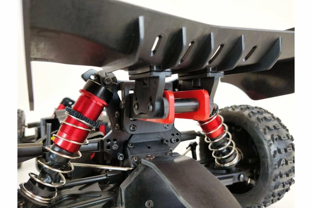 10126 | T-Bone Racing Black ARRMA Typhon 6S Wing Mount - Image 6