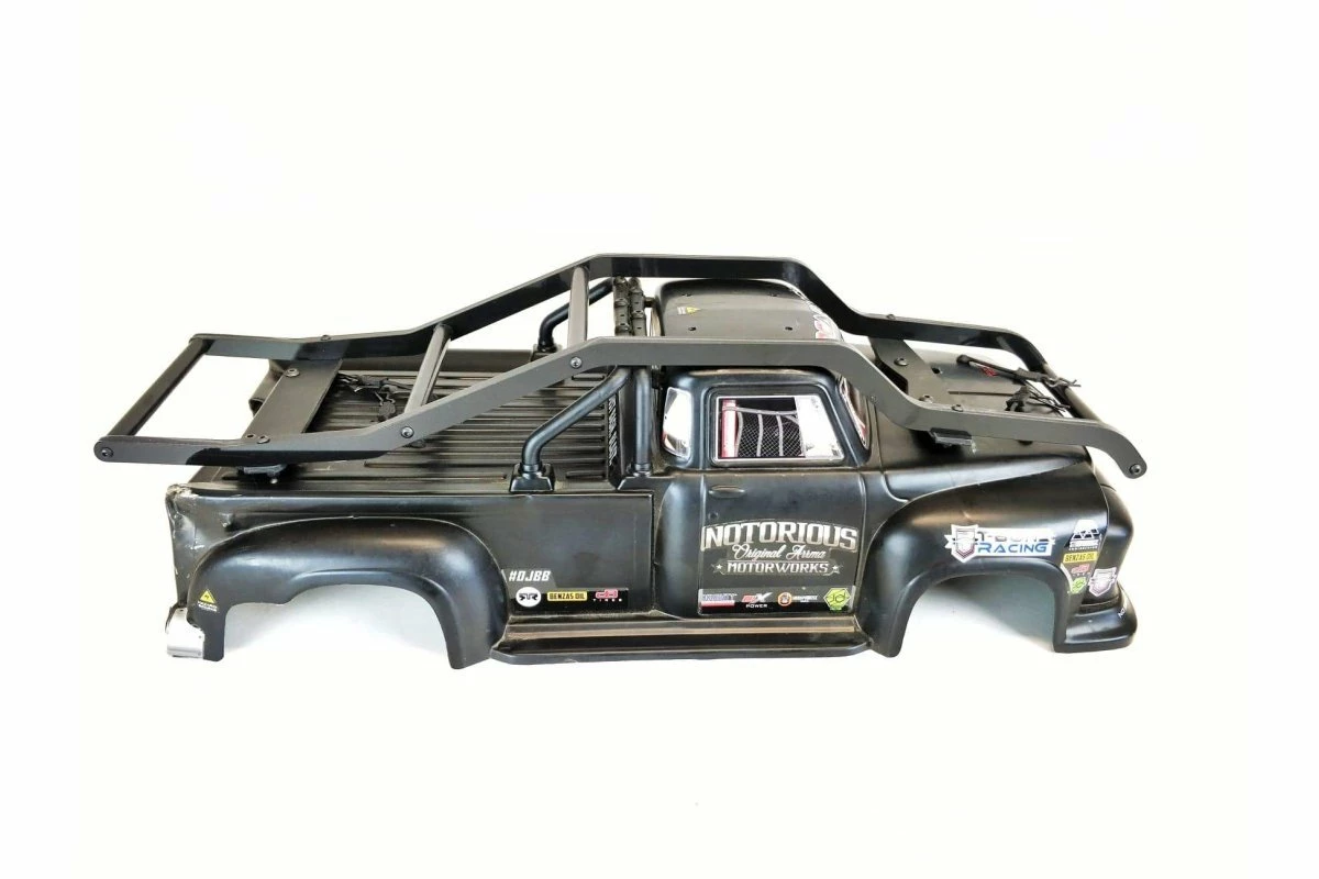 10143 | T-Bone Racing Black ARRMA Notorious R1 EXO External Roll Cage - Image 4