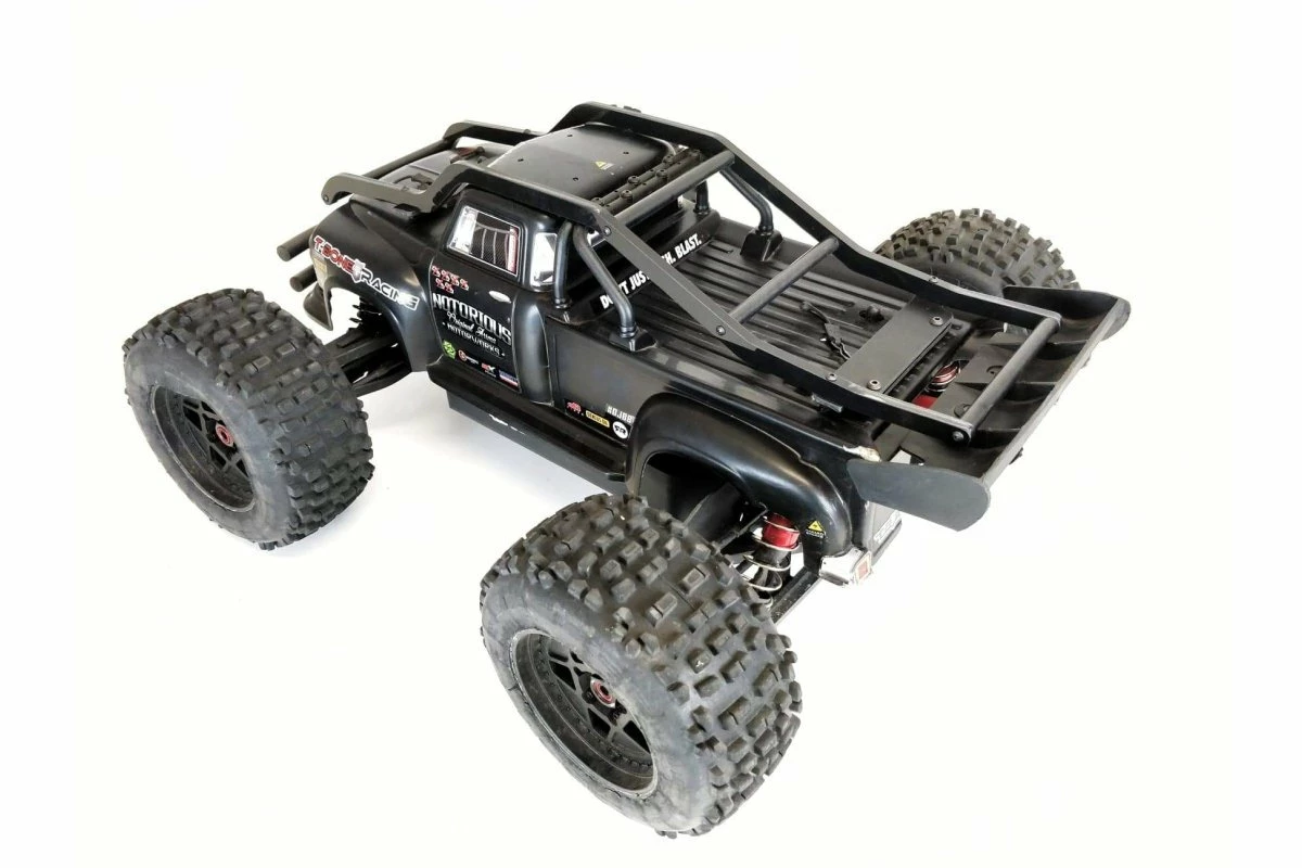 10143 | T-Bone Racing Black ARRMA Notorious R1 EXO External Roll Cage - Image 6