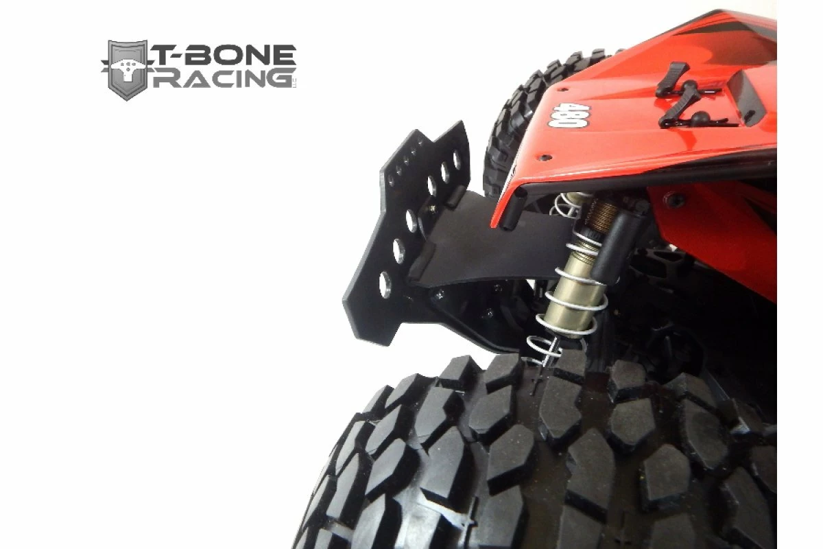 12029 | T-Bone Racing Black Axial Yeti XL Front 4Pc Basher Bumper Kit - Image 5