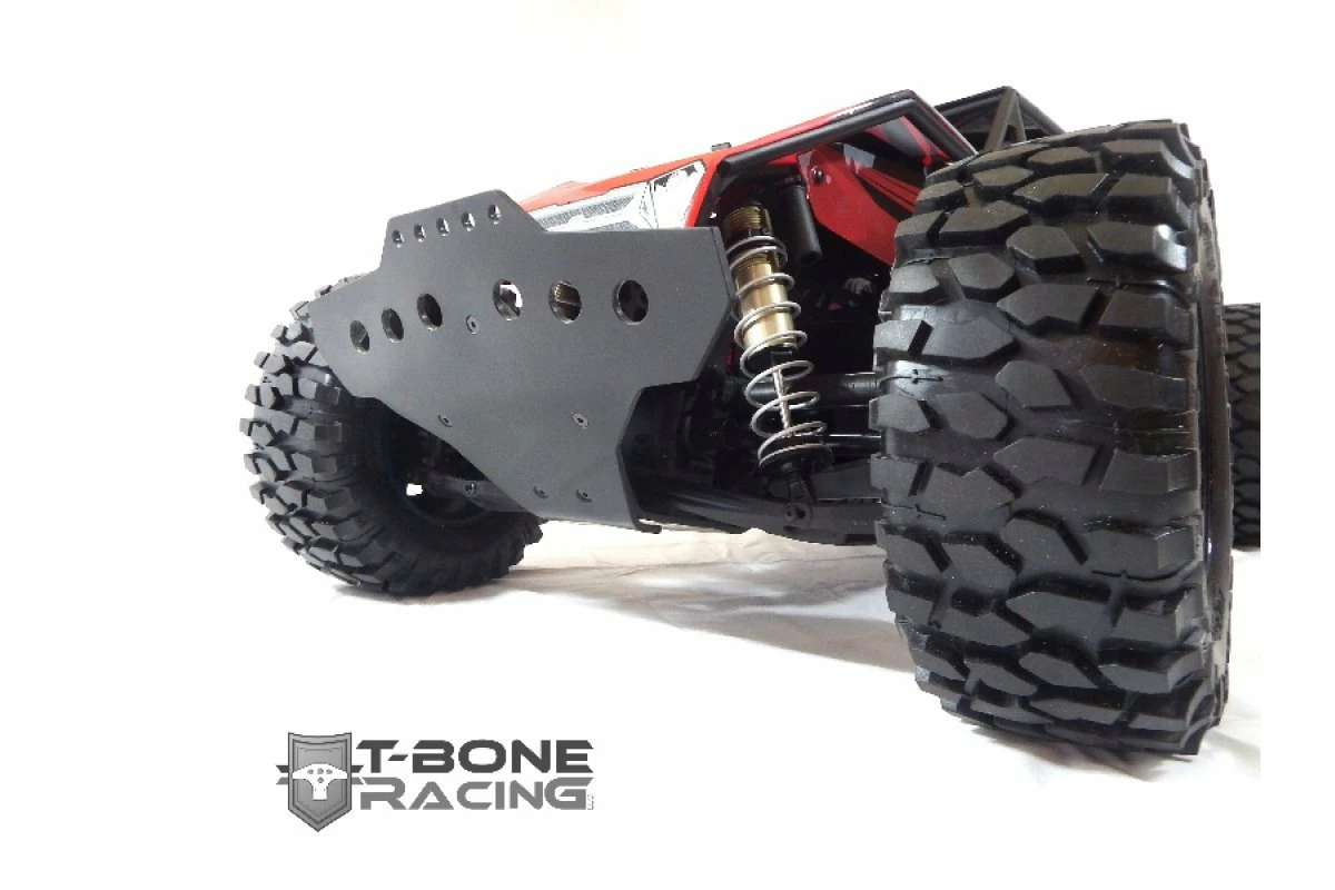 12029 | T-Bone Racing Black Axial Yeti XL Front 4Pc Basher Bumper Kit - Image 6