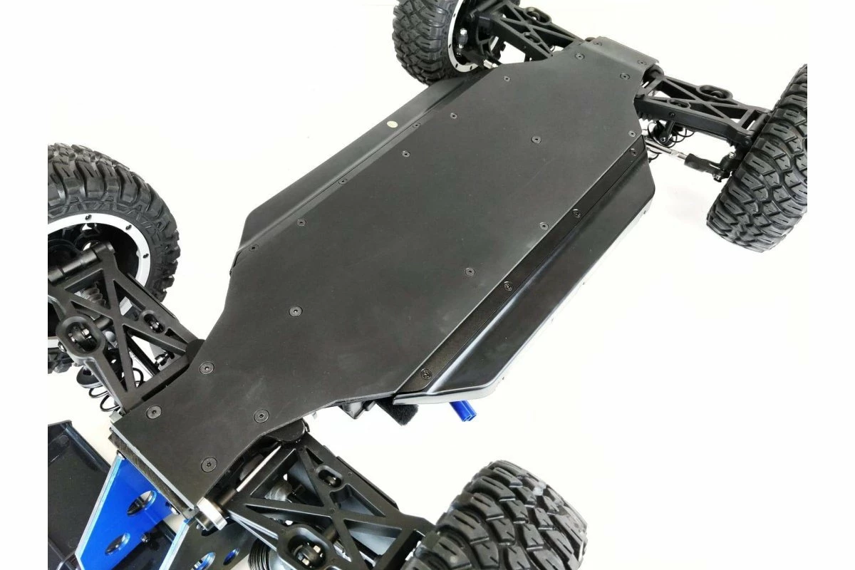 37242 | T-Bone Racing Black DBXL-E Chassis Skid Plate - Image 2