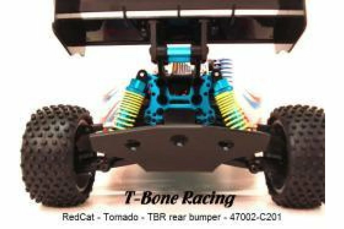 47002 | T-Bone Racing Black HSP Cheetah/Grampus Rear Bumper - Image 4