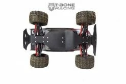 62028 | T-Bone Racing Black Traxxas 1/16 E-Revo Chassis Brace 3Pcs