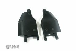 62051 | T-Bone Racing Black Traxxas E-Maxx Front Suspension Arm A-Skid Plate Set