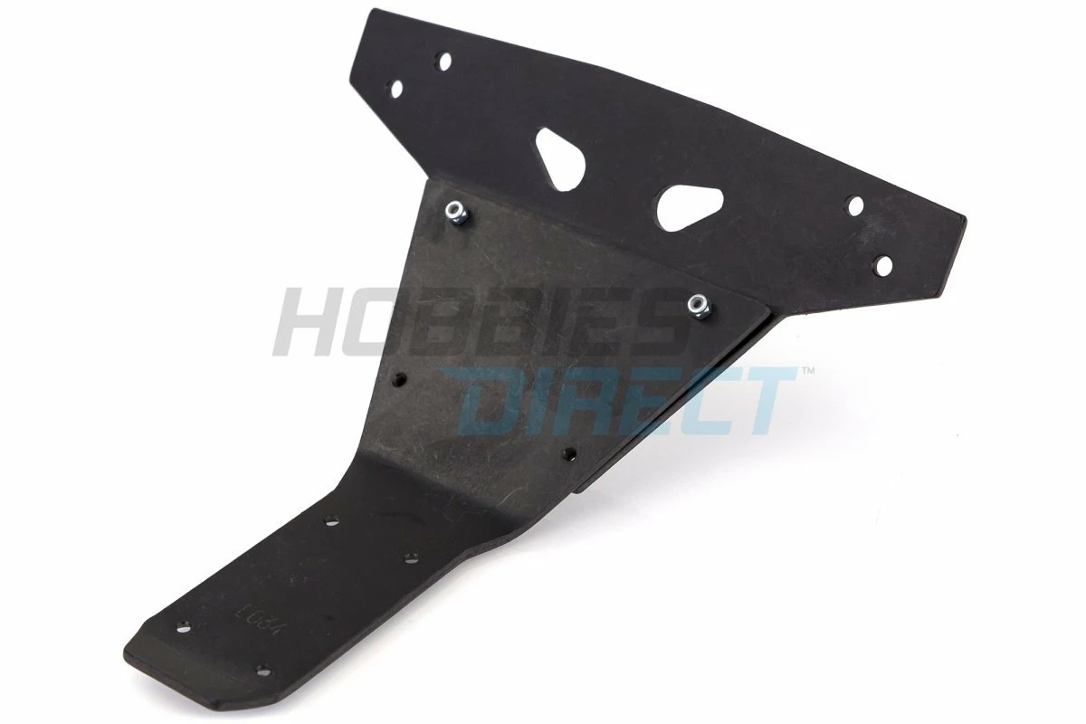 62113 | T-Bone Racing Black Traxxas 1/10 Summit Rear Monster Bumper Skid