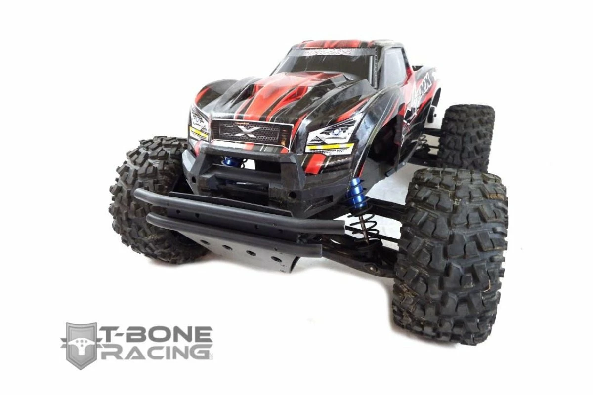 62138 | T-Bone Racing Black Traxxas X-Maxx Front XV4 Bumper - Image 7