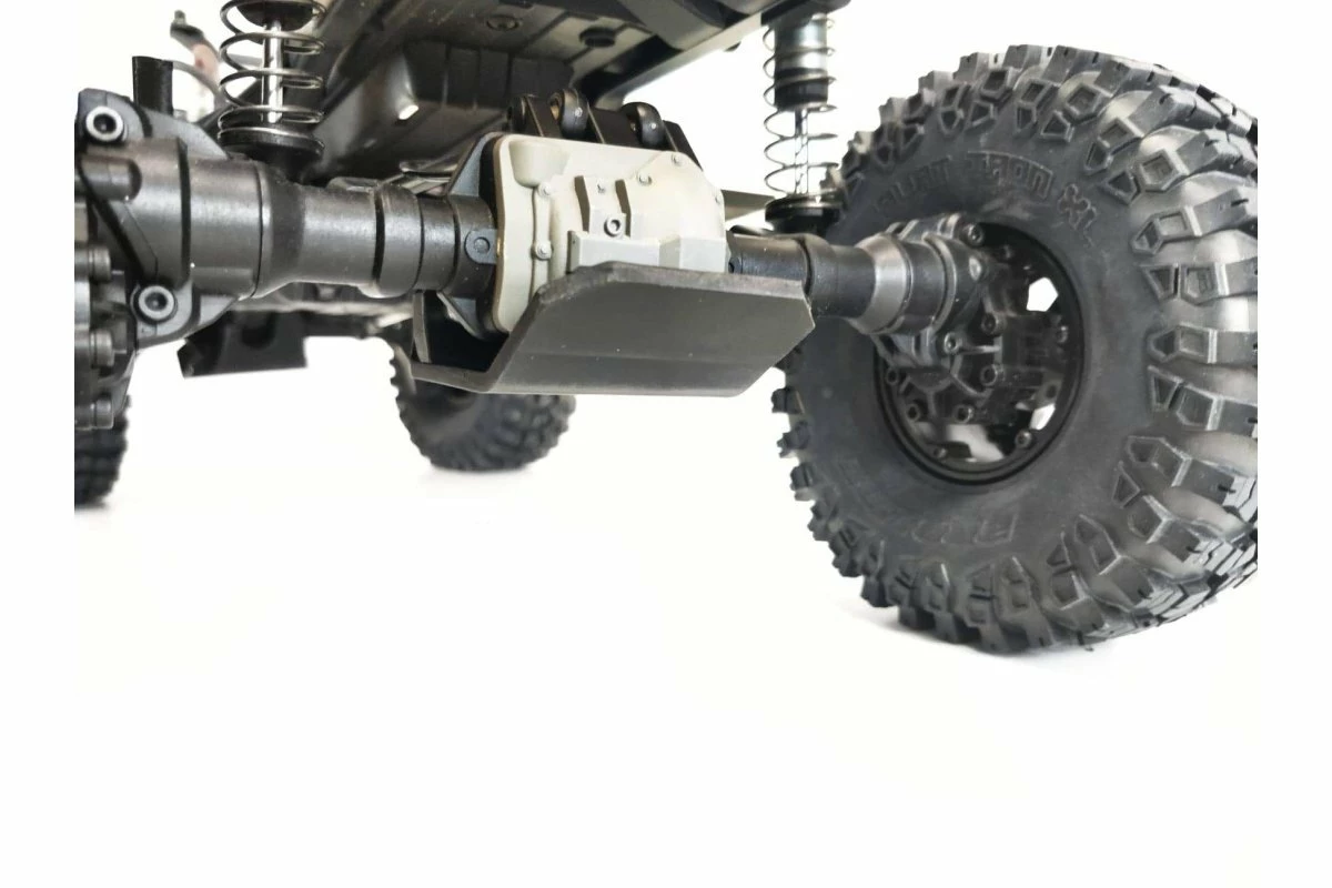 62208 | T-Bone Racing Black Traxxas TRX-4 Front Differential Skid Plate