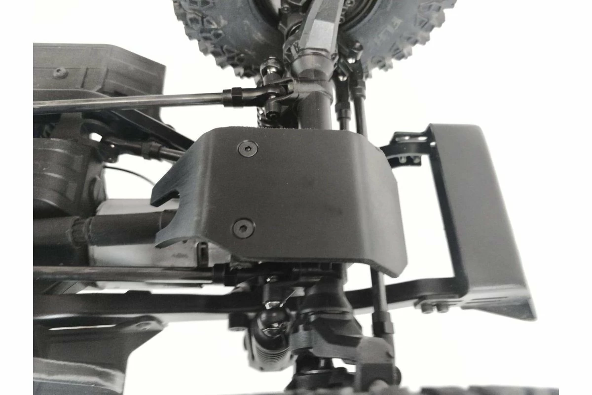 62208 | T-Bone Racing Black Traxxas TRX-4 Front Differential Skid Plate - Image 2