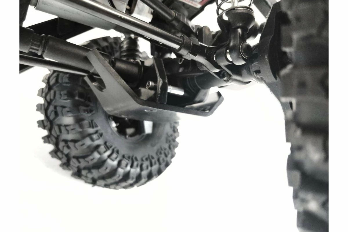 62208 | T-Bone Racing Black Traxxas TRX-4 Front Differential Skid Plate - Image 4